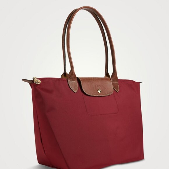 Longchamp Le Pliage Red Tote (Large) - Picture 1 of 4